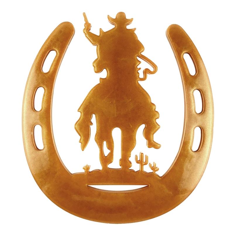 Nástěnné pryskyřičné formy Podkova Silikonové formy Epoxidová pryskyřice Kovbojský jezdec Forma pro DIY řemeslo Vánoční domácí dekorace