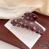 Elegant Plaid Print Hair Claw Clips for Women Vintage Geometric Crab Hairpins Barrettes Women Hair Accessories Sweet Headwear New