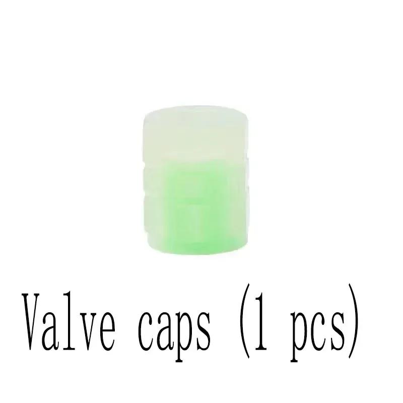4KS Svítící krytky ventilků pneumatiky Auto Motocykl Kolo Svítící kryt ventilku Krytka ventilku pneumatiky Kola Náboje ráfku Stylingový nástroj Auto příslušenství