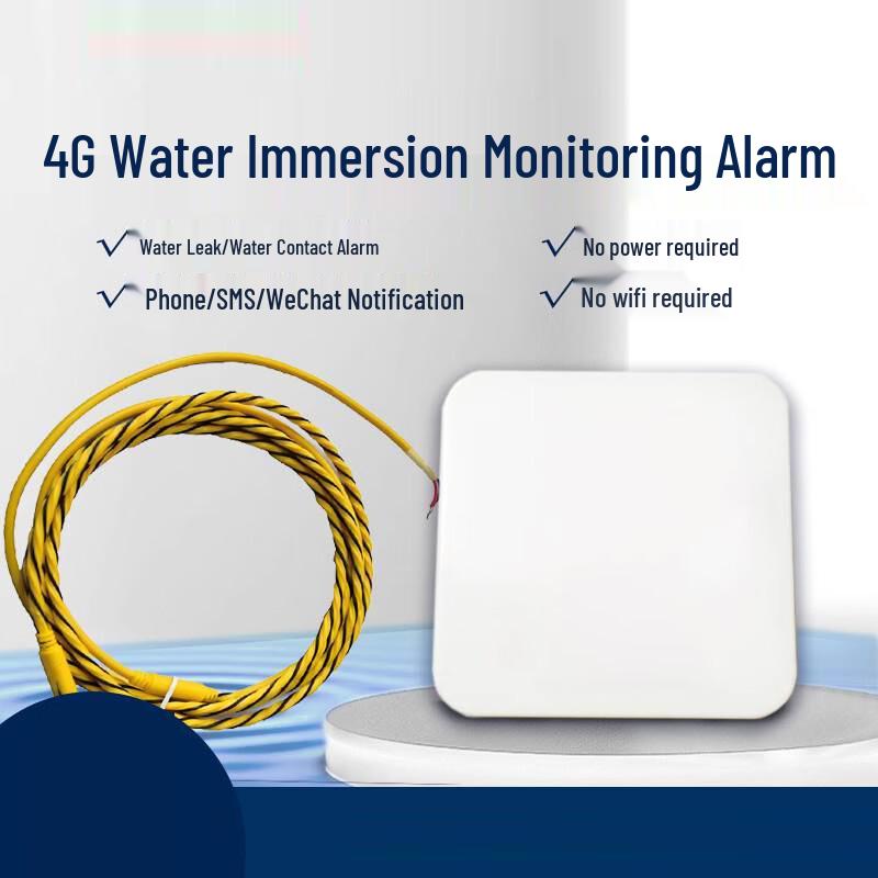 4G Water Leak Detector with Rope Sensor