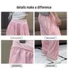 Women's Summer High-Waist Ice Silk Wide-Leg Sport Pants