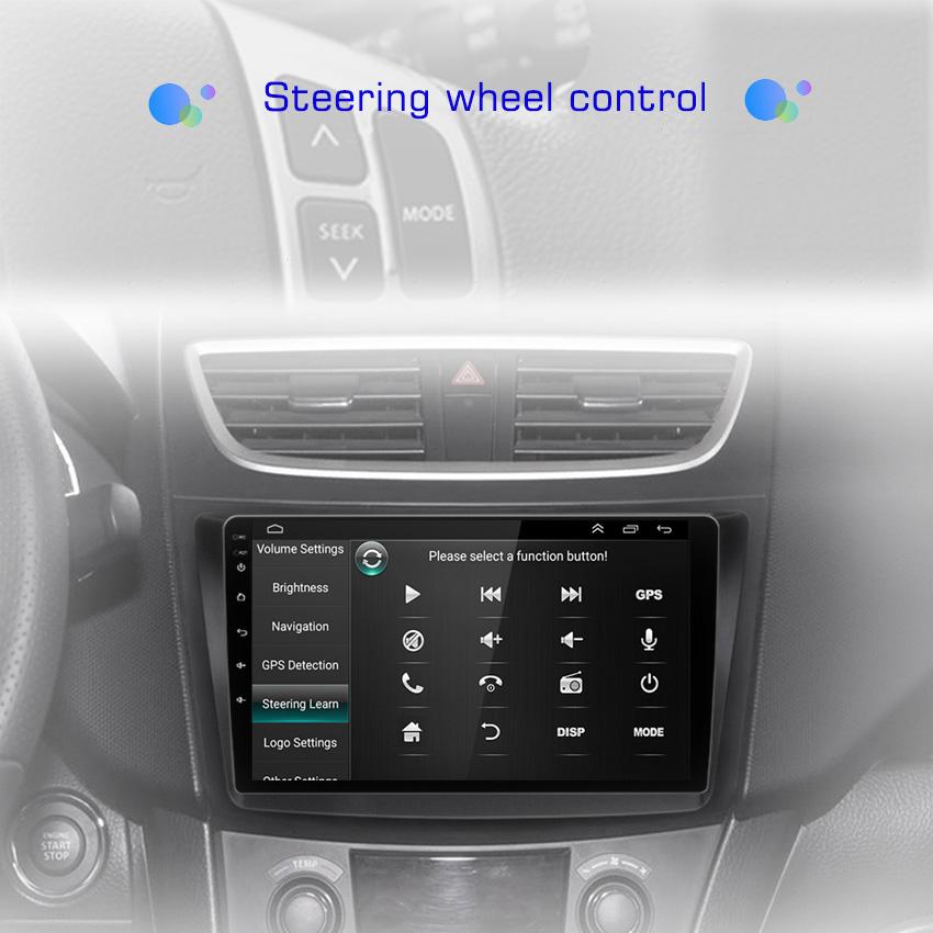 2din 8G+128G Android 10 Car Radio Multimedia Player Carplay Auto GPS Navigation NO DVD For Suzuki Swift 4 2011-2015
