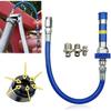 Grease Coupler High Pressure Grease Coupler Grease Fittings Extensions Heavy-Duty Grease Gun Coupler Fits All Grease Guns Quick Lock and Release