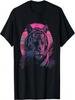 Tiger Vaporwave Aesthetic Vintage Synthwave 80s 90s Retro T-Shirt