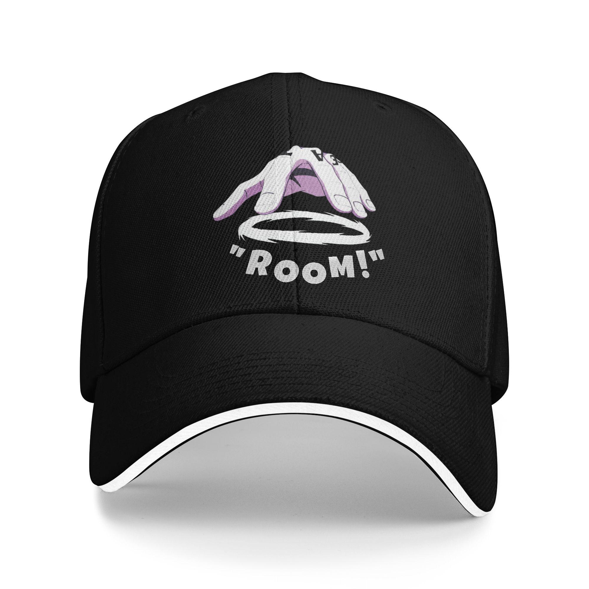 

Trafalgar Law Room Baseball Caps Hip Hop one piece Sandwich Cap Unisex Style Adjustable Dad Hat Outdoor One Size