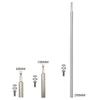 Extended Use High Carbon Steel Hexagon Shank Rod Includes Screw Washer Ensuring Firm Sawing Blade Connection on Drills