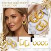 Boucles d'Oreilles en Acier Inoxydable pour Femmes Vintage Luxe Élégant Bijoux en Acier Titane