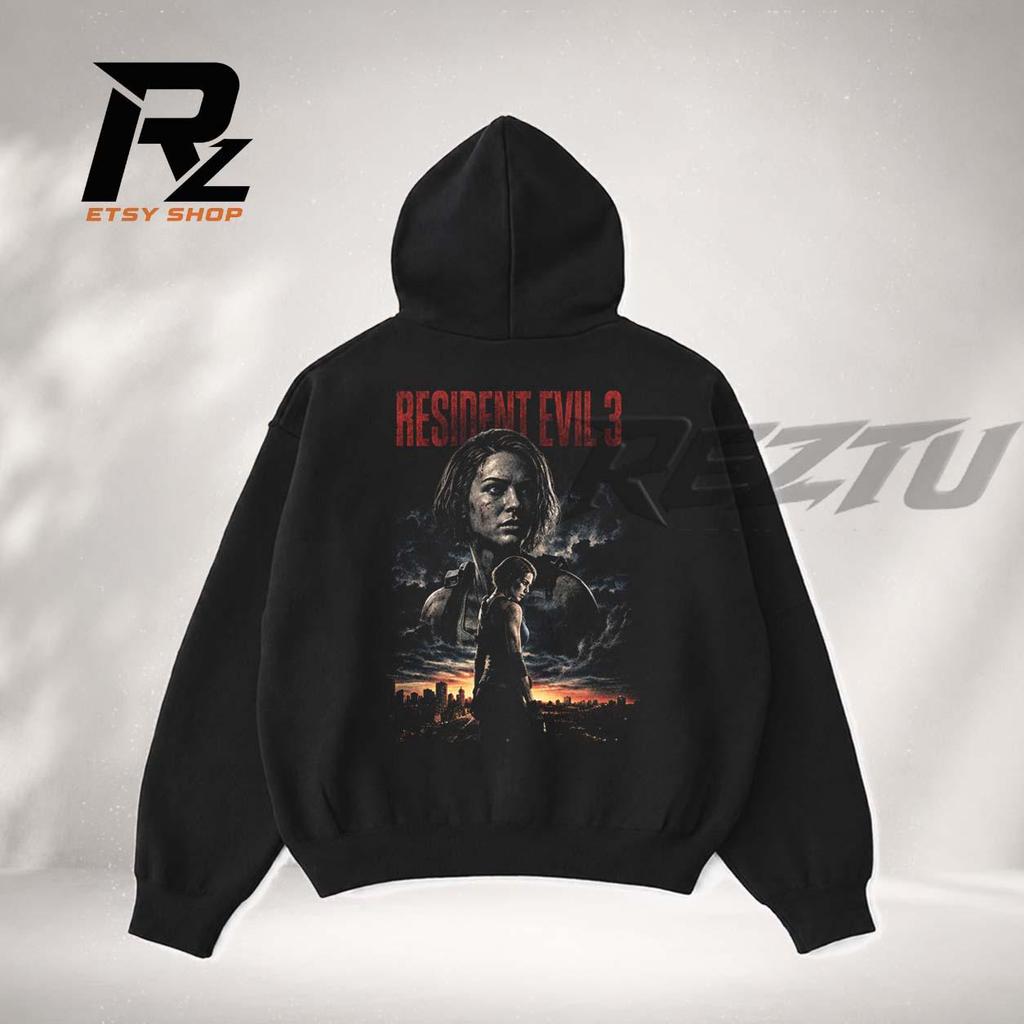 Resident Evil 3 Horror Game T-Shirt, Vintage Gaming Tee, Survival Horror Apparel