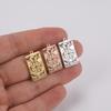 Dawapara Tarot Card Charms for Jewelry Making Astrology Tarot Cards Major Arcana Magic Amulet Stainless Steel Pendants