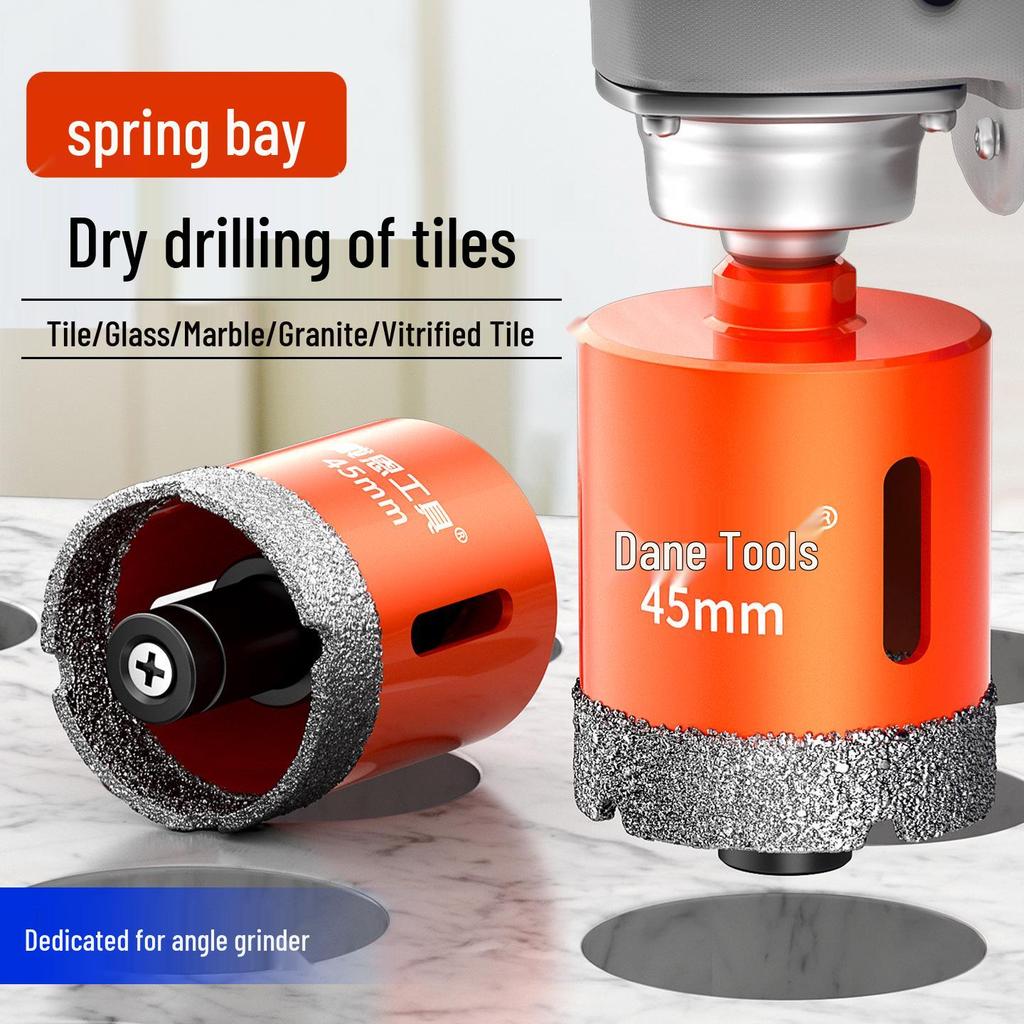 Dane Spring Tile and Stone Hole Enlarging Tool for Dry Cutting