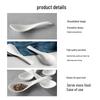 Yujia Simple Underglaze Ceramic Spoon Set