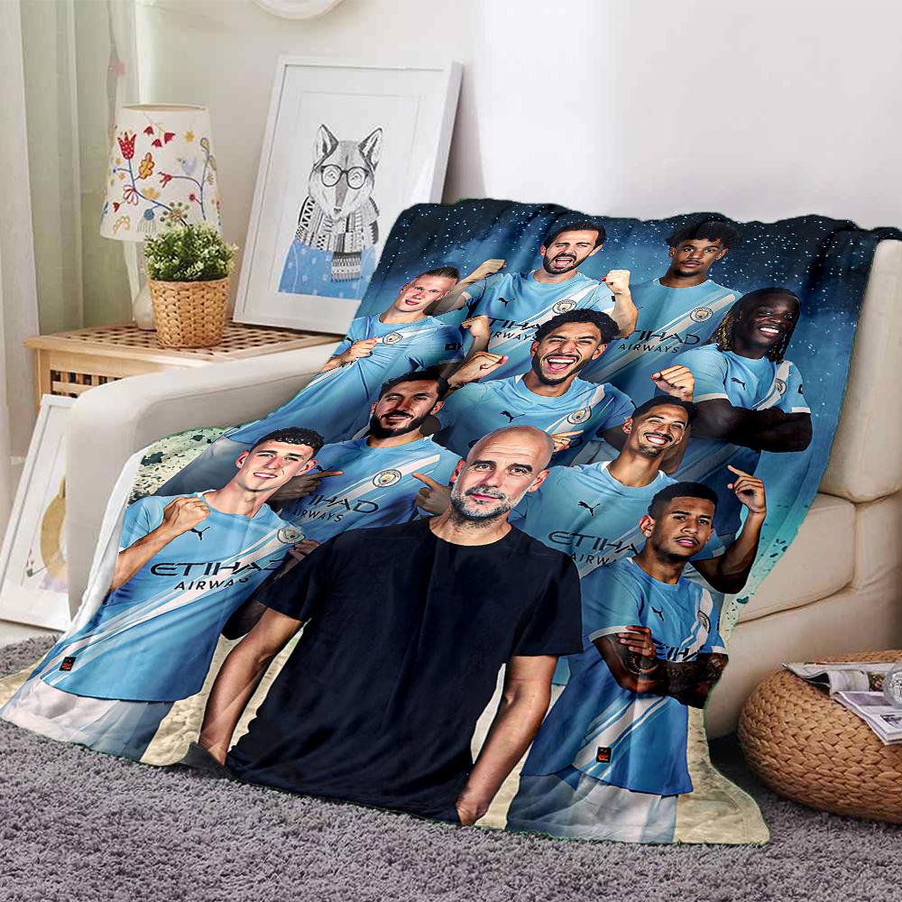 Champions League Victory Celebration Blankets Flannel Printed Breathable Warm Throw Blanket for Home Office Bedspreads 0708a19