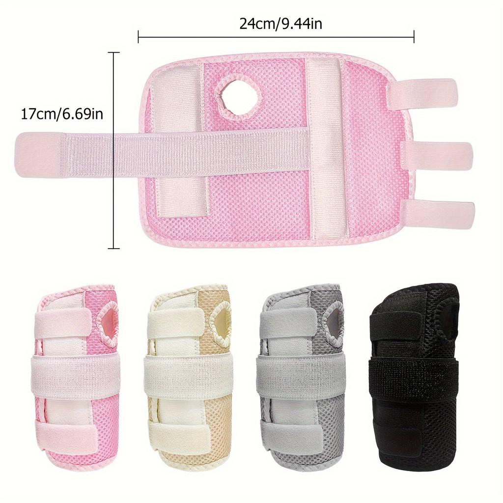 1 Paar Verstellbare Handgelenkstütze mit Doppelplatten-Stütze - Atmungsaktive Nylon-Sport-Tägliche Handgelenkstütze | Atmungsaktiver Komfort | Sicherer Sitz