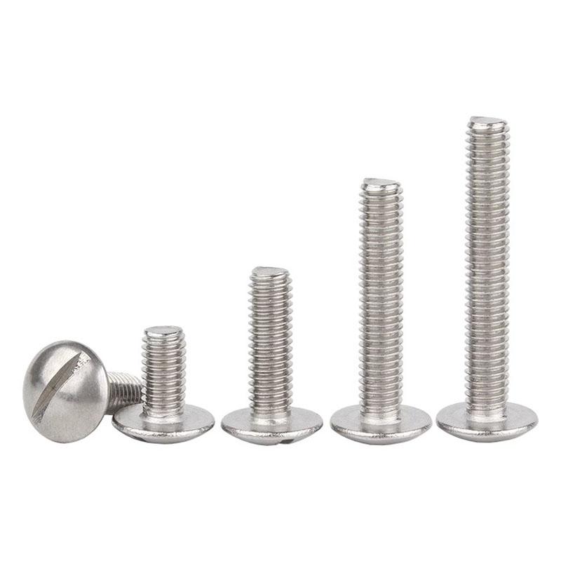 4-10 Stück 304 Edelstahl Groß Extra Größe Übergröße Super Groß Schlitz Senkkopf Schraube M2 M2.5 M3 M4 M5 M6