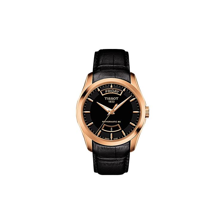 

TISSOT Kutu Collection Automatic Mechanical Movement Men s Watches Watch 39mm Black Dial Stainless Steel Case T035.407.36.051.01 Rose Gold Watch Case