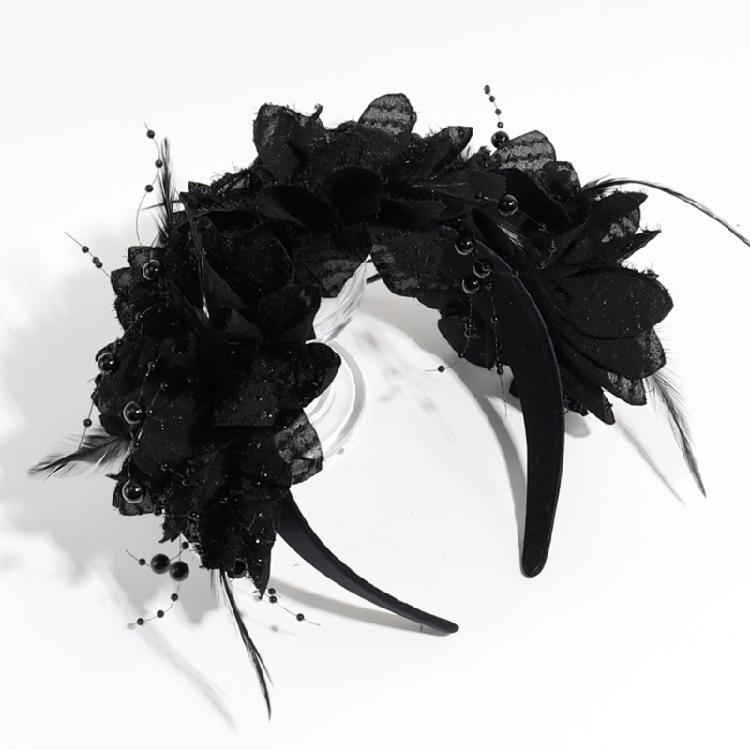 Flower Headbands Bride Flower Crown Wedding Floral Garlands for Stall Market