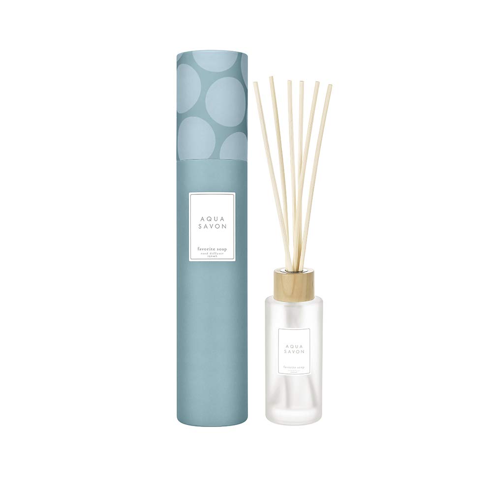 

AQUA SAVON Aqua Soap Reed Diffuser Favorite Soap Scent 190mL
