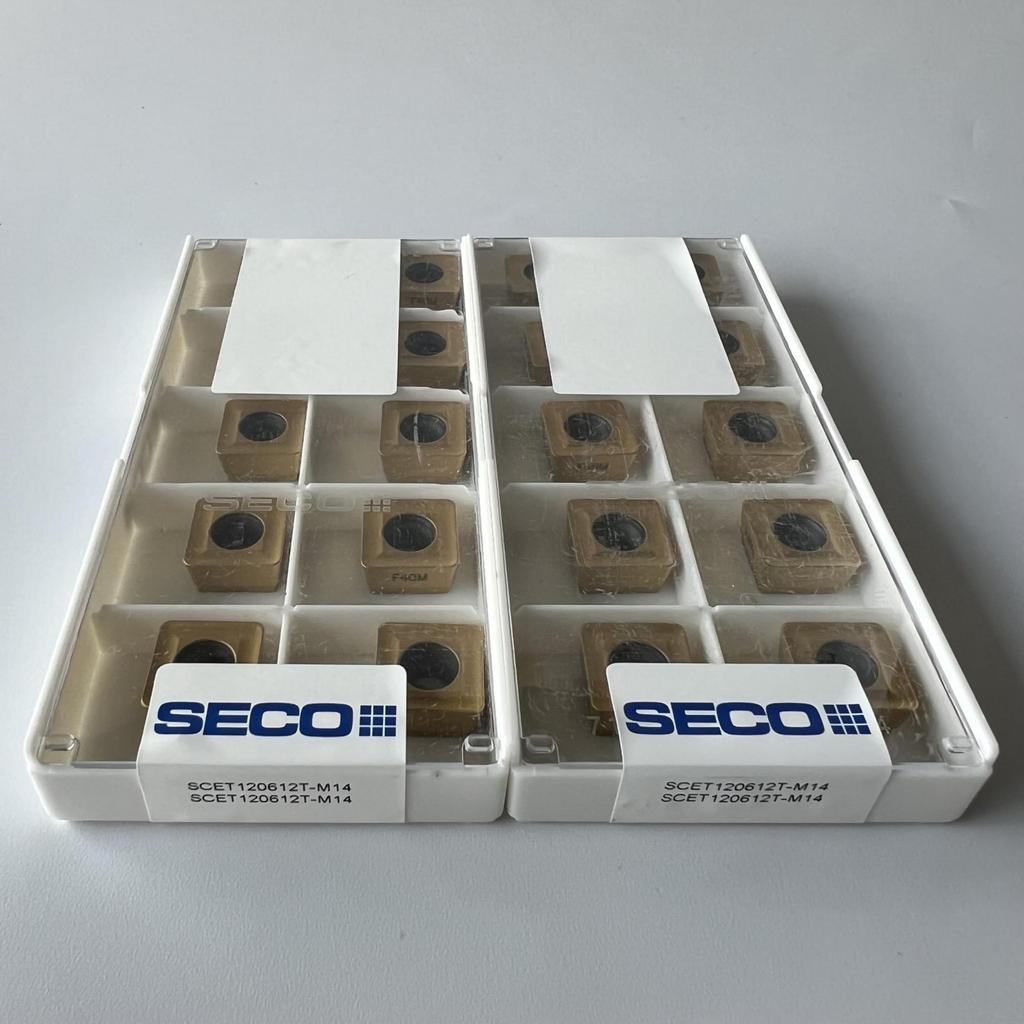 SECO / SCET120612T-M14,F40M / Original genuine CNC alloy blade 10 Pcs