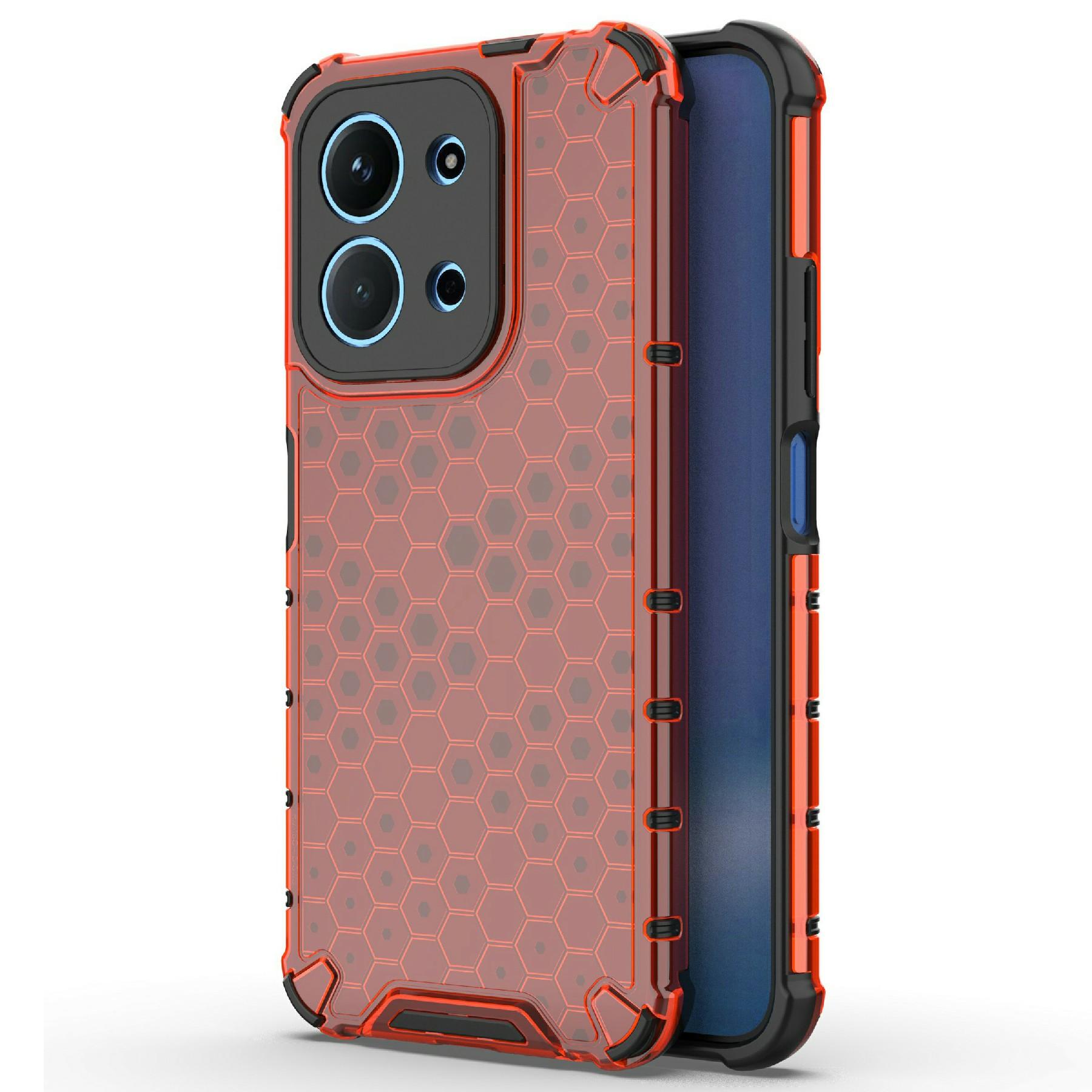 

Для Xiaomi Redmi 15C 4G (Глобальний) (171мм)/Poco C85 4G (171мм) Чохол PC + TPU для телефону Форма стільників