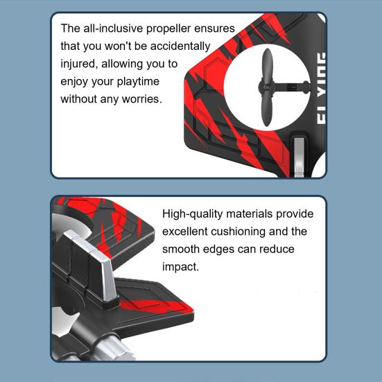 Remote Control Airplane Toy with 360 Degrees Stunt Flip Mini EPP Foam Fighter Jet Model Beginner Kids Adults 2.4Ghz RC Aircraft Toy