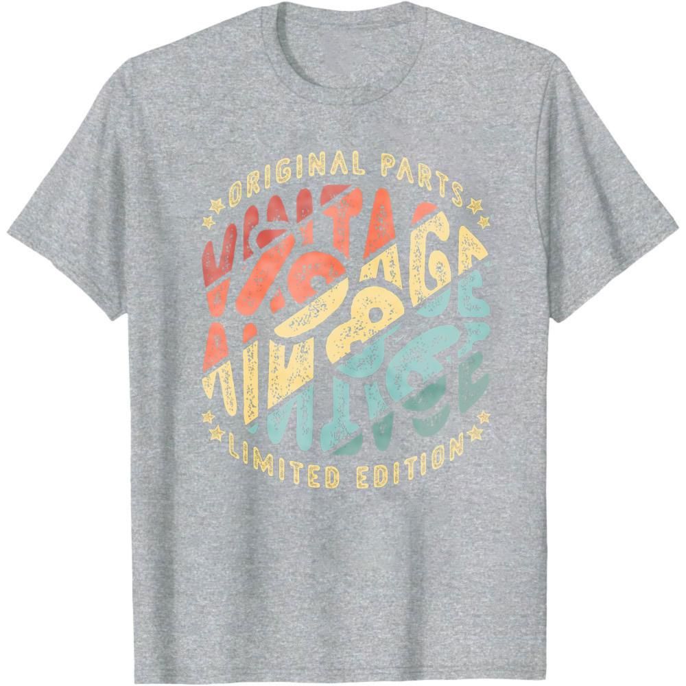 

Vintage 1981 Original Parts Limited Edition Summer Unisex TShirt Retro Style Graphic Tee Casual Wear For Birthday Gift For Him 4XL