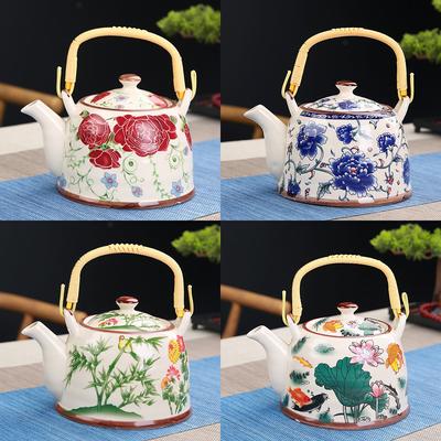 900ml konvice s velkou keramickou kapacitou a filtrem vody, čínská kung-fu konvice na čaj, nádobí na pití, konvice na zelený čaj