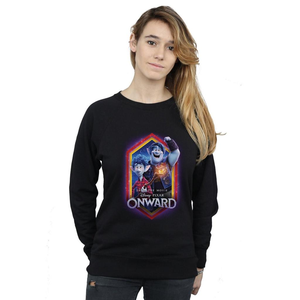 Disney Womens/Ladies Onward Brothers Crest Sweatshirt