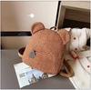 Velvet Mini Backpack For Women With Zipper Pockets For Daily Use