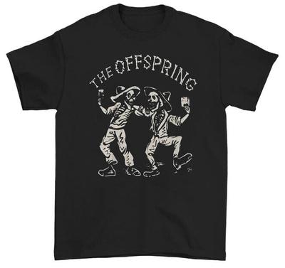 T-shirt Unisexe Danse Offspring Fkr Danse Groupe de Musique Black Rock - T-shirt Graphique en Coton d'Été pour Homme