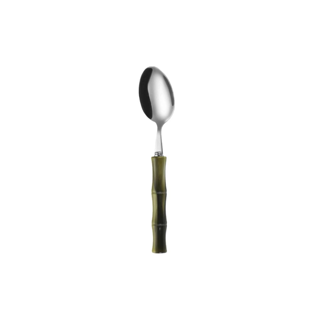Bamboo Shape Handle Fork and Spoon 304 Stainless Steel Bamboo Handle Cutlery Home Kitchen
