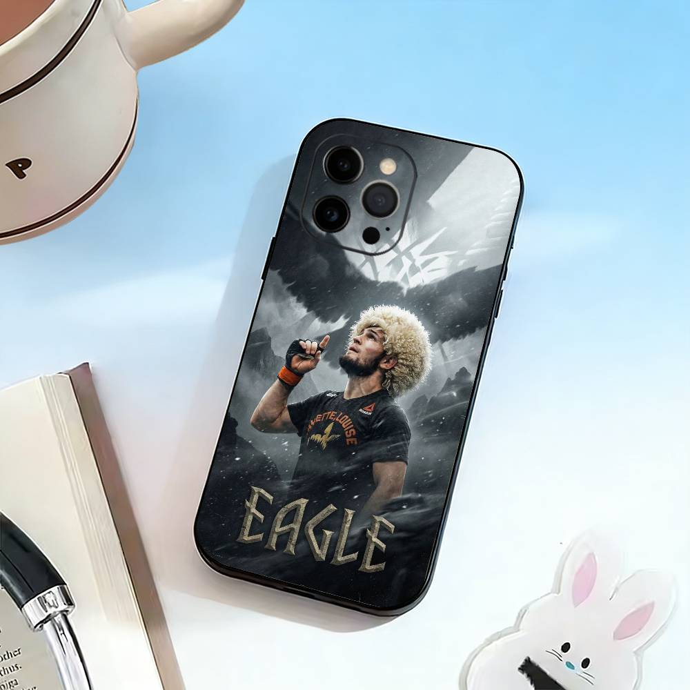 Das Eagle 2.0 Makhachev Handyhülle Silikon Weich Für IPhone 17 16 15 14 13 12 11 X XR Plus Pro Max Plus