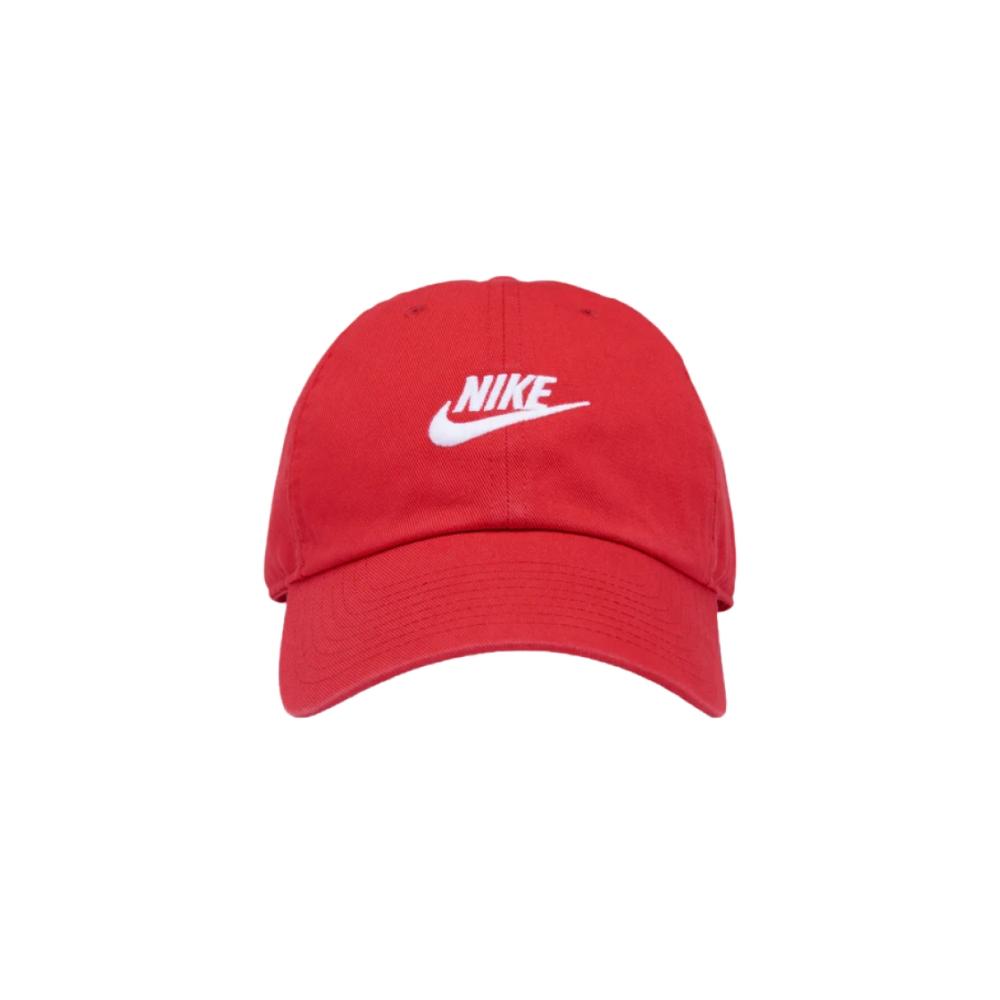 

Кепка мытая Nike Heritage 86 Futura красная для университета