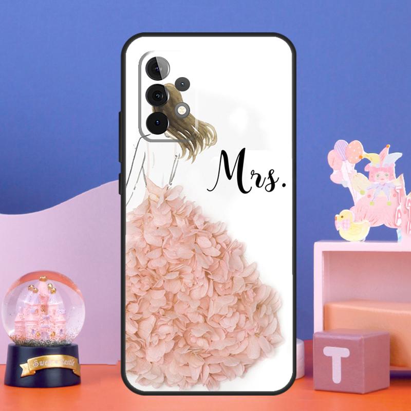 Wedding Bride Soon to Be Case For Samsung Galaxy A54 A34 A24 A14 A53 A33 A13 A52 A32 A22 A12 A71 A51 A15 A25 Cover