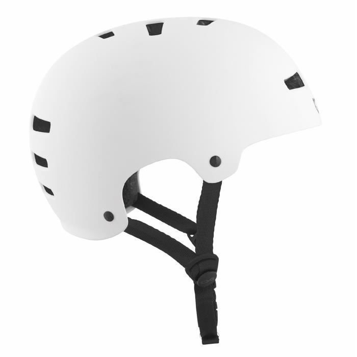 Casque - TSG - Evolution - Satin Blanc - Adulte - Homme - BMX / VTT Freestyle