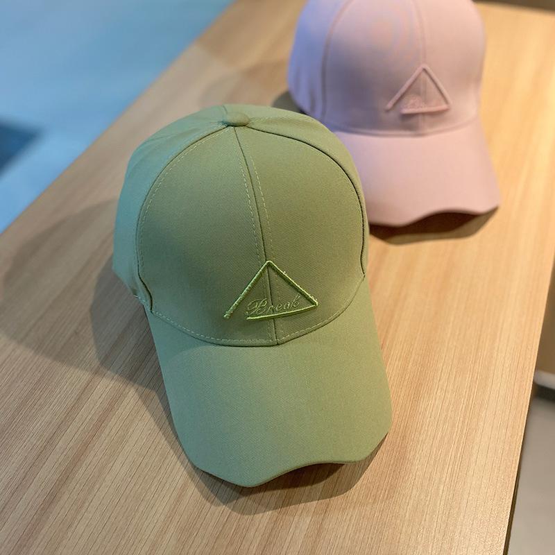 Summer Street Fashion Brand Fruit Green Personalized Embroidered Baseball Cap Korean Version Sun Protection Sun Protection Baseball Cap Men