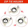 Kabelbinder-Organizer, leichter Kabel-Organizer-Halter aus Kunststoff, wiederverwendbarer Kabelbinder-Spanner, Kabelbinder-Halterungswerkzeug für die Verwaltung von Kabelbindern