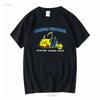 Cosmic Psychos Band Rock Stay Home Sick Schwarzes T-Shirt S 5XL Q1675 Lang- oder Kurzarm Vintage Gewaschen Leicht Streetwear