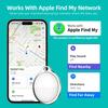 Mini GPS Tracker Work with Apple System Find My App Tag Wallet Finder Bike Bag Loss Tracker Smart Bluetooth Locator