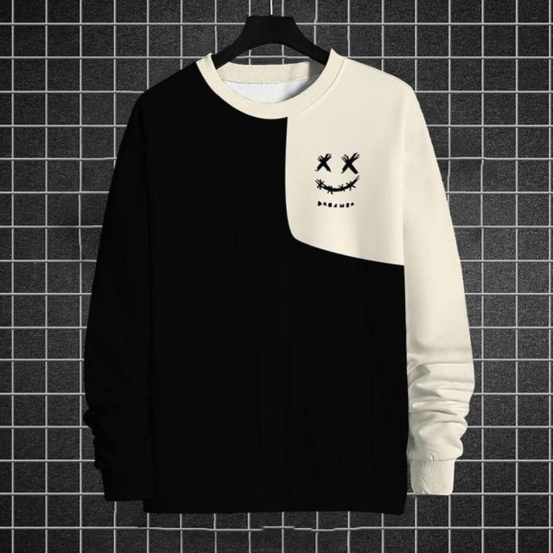 

Парные платья Смешные мужские толстовки Графические футболки с длинным рукавом Печатные футболки Свободные толстовки с круглым вырезом Мужская одежда больших размеров Топы 6XL