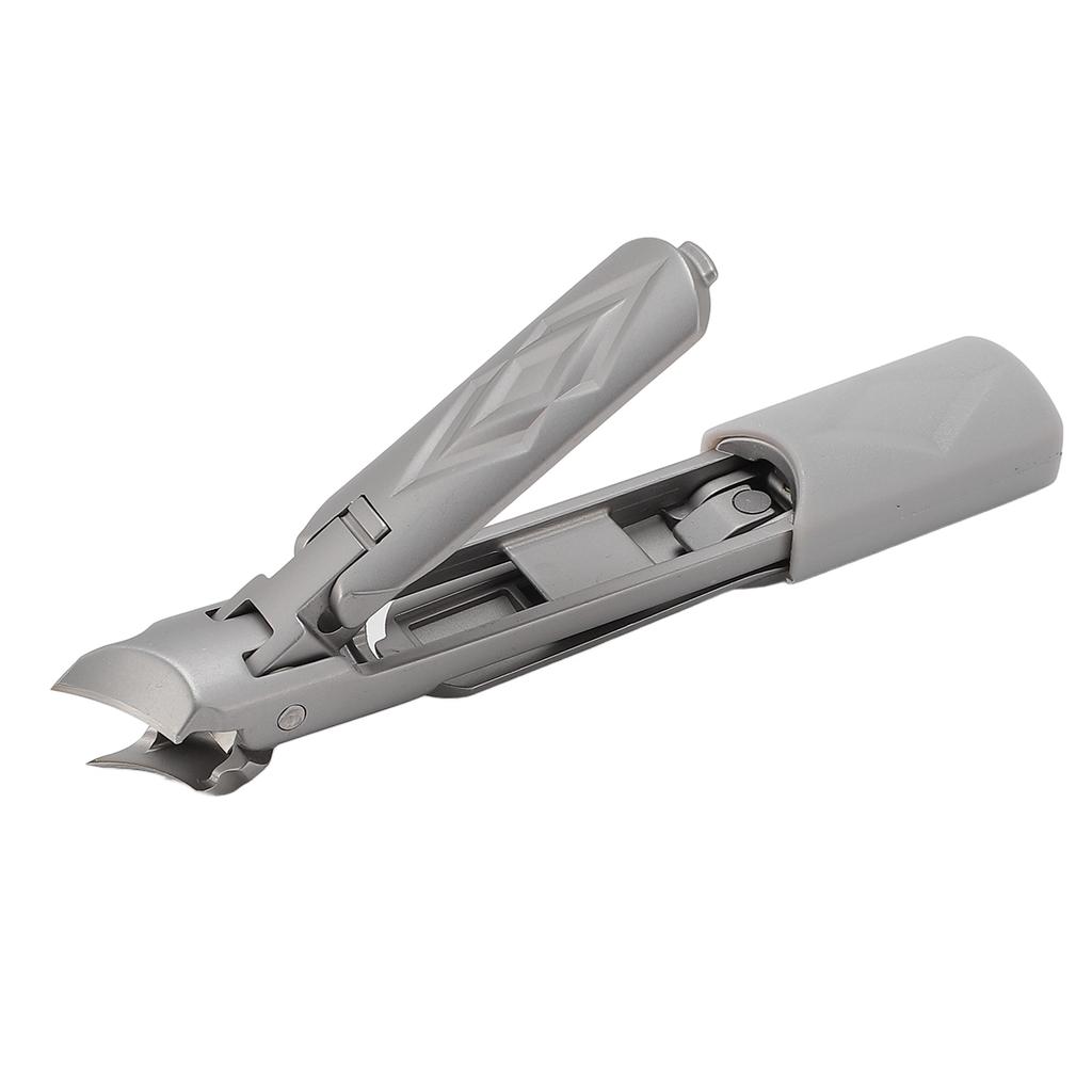 Double Head Nail Clippers Folding Stainless Steel Wide Opening Nail Trimmer for Home