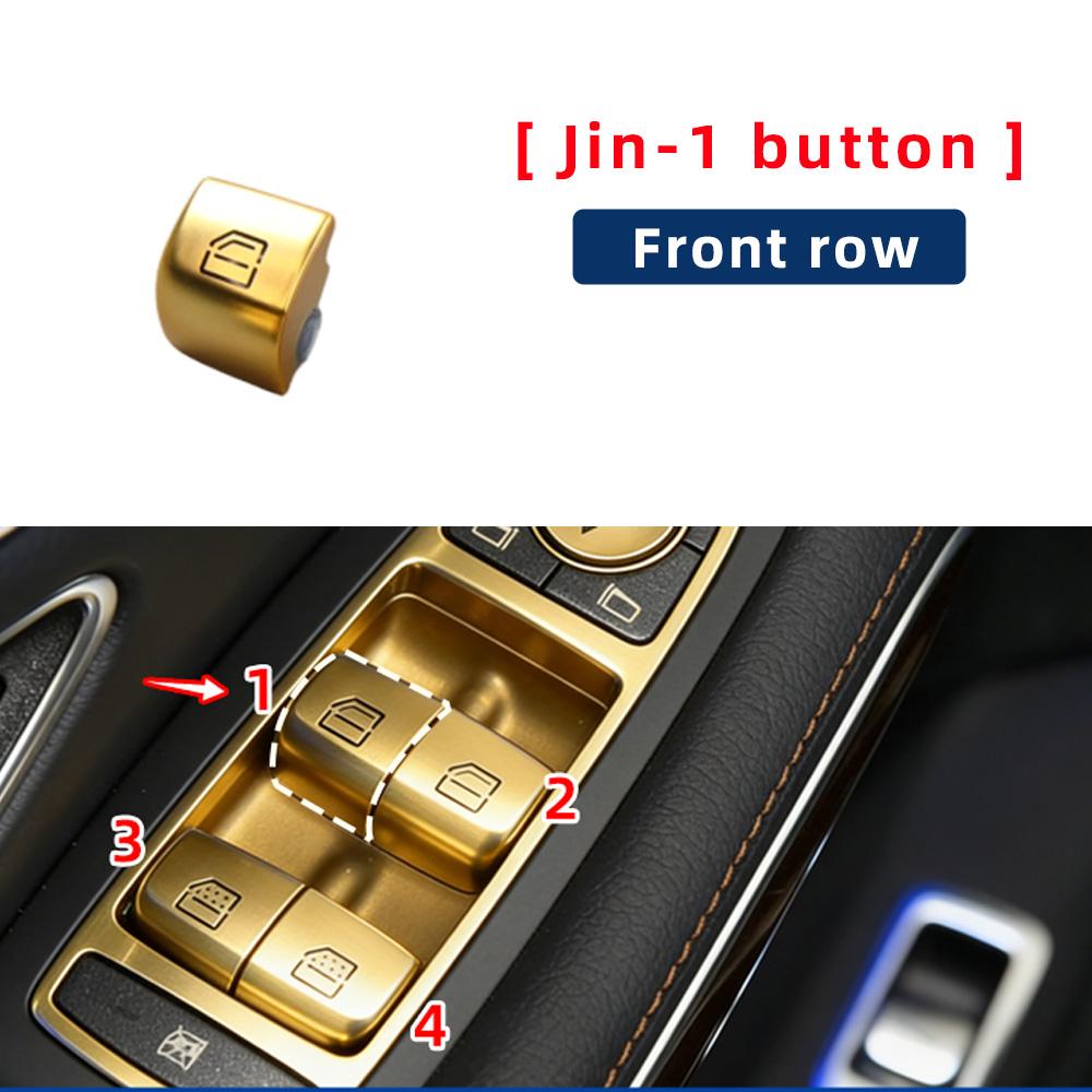 Sunroof Switch Button For Mercedes Benz S C E Class W222 W205 W213 Golden light Front Rear Door Window Tail Cover Switch Button