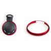 MOTO4U Alumnium Smart Key Fob Ring Rim Trim Cover Replacement for Mini R55 R56 R57 R58 R59 R60 In Red