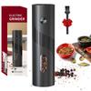 Electric Salt and Pepper Grinder Set Automatic Battery Powered Pepper Mills With 110ml Container Adjustable Coarseness Grinder