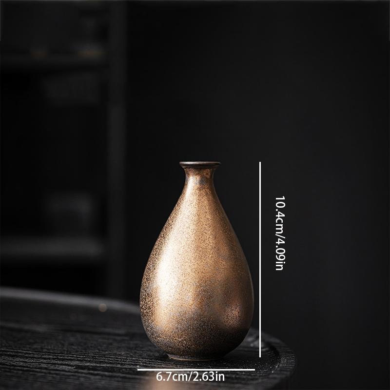 Ceramic Vase Flower  Decorative Vase Retro Style for Flowers Grass Indoor Living Room Dining Table Office Home Decor