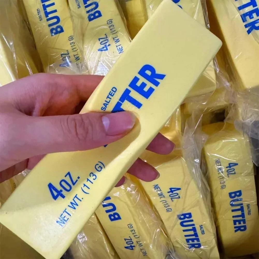 Mačkací hračka Simulované máslo Měkká hračka na odbourání stresu Pomalé vracení Senzorická Fidget hračka pro úzkost ADHD Autismus Dárek pro děti Dospělé