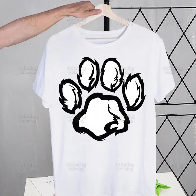 Furry Harajuku Tshirts Summer Unisexwo Unisex Hip Hop Funny Print Tshirt Streetwear T Shirts Short Sleeve Tops Shirt