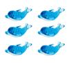 Castle Enterprise Süßes Glas Petit Delfin Kurve Set von 6 (Schlossunternehmen) [Komplettset] Basteln, Serie, (Hellblau),