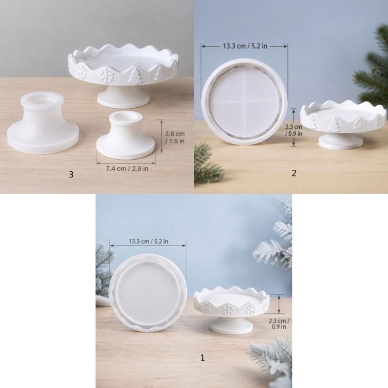 Reusable Display Tray Mold in Soft Silicone for DIY Casting, Easy Release Form for Handmade Display Project Making