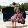 Singer M-Melanie Portals M-Martinez Towel Soft Lightweight Anti-Sand Large Beach Towel Quick-Drying Bath Sports Family