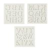 Fondant Molds Candy for Chocolate Alphabet Mould Letters Molds Fondant Tool Chocolate Mold